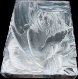 Box covered in polish