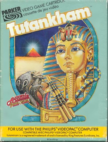 Artist's impression of what the Tutankham box COULD have looked like