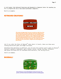 "Welcome to the Wonderful World of Odyssey²" Brochure, Page 2