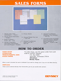 Odyssey Selling Aids Brochure, Page 5
