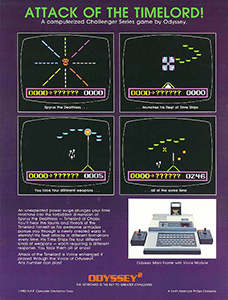 Attack of the Timelord Flyer (Back)