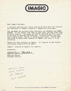 Imagic Letter