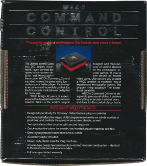 WICO Trackball Box (Back)