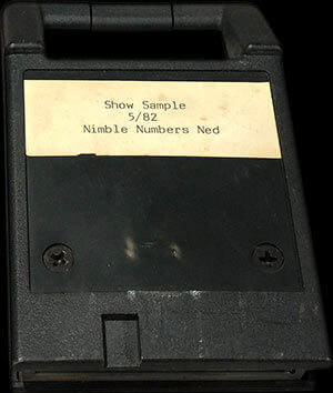 Nimble Numbers Ned Cart