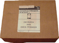 Em Busca Dos Anéis Perdidos Shipping Box