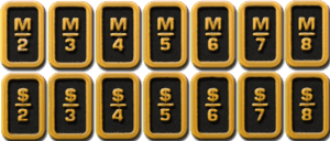 7 Gold Margin/Share Tokens