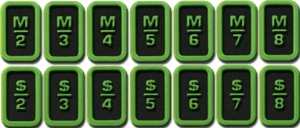 7 Green Margin/Share Tokens
